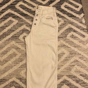 Levi’s mile high cropped wide leg pants